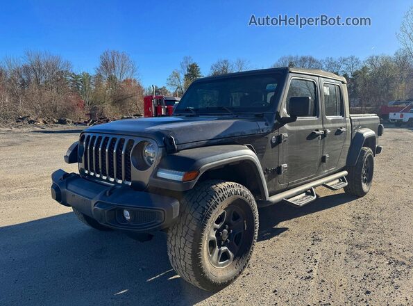 1C6HJTAG6ML531034 2021 JEEP GLADIATOR Черный Задняя правая четверть