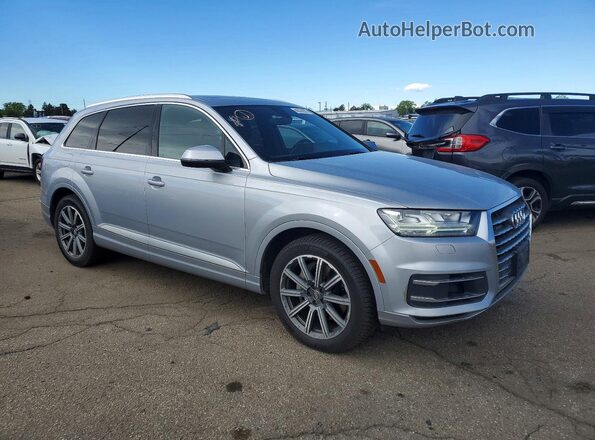WA1LAAF75JD052555 2018 AUDI Q7 Silver Front view
