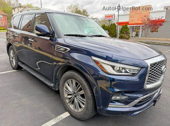 JN8AZ2NFXL9703905 2020 INFINITI QX80 Черный Вид спереди