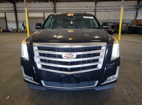 1GYS4BKJ7JR395770 2018 CADILLAC ESCALADE Черный Вид сзади