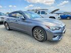 2019 Infiniti Q50 3.0t Luxe Серебряный vin: JN1EV7AP8KM543316