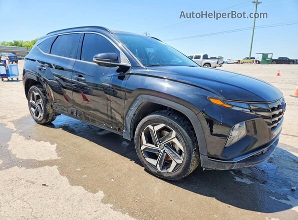 5NMJECAEXNH044886 2022 HYUNDAI TUCSON Black Вид спереду