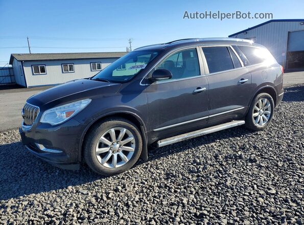 5GAKVCKD6GJ247637 2016 BUICK ENCLAVE Серебряный Передняя левая четверть