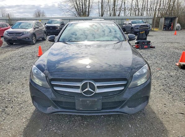 55SWF4JB0GU099672 2016 MERCEDES-BENZ C Black Вид спереду