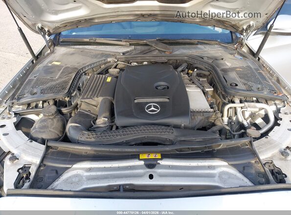 55SWF4JB2GU148001 2016 MERCEDES-BENZ C-CLASS Silver Rear view