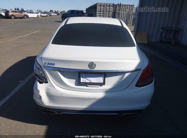 55SWF4JB2HU226584 2017 MERCEDES-BENZ C-CLASS White 