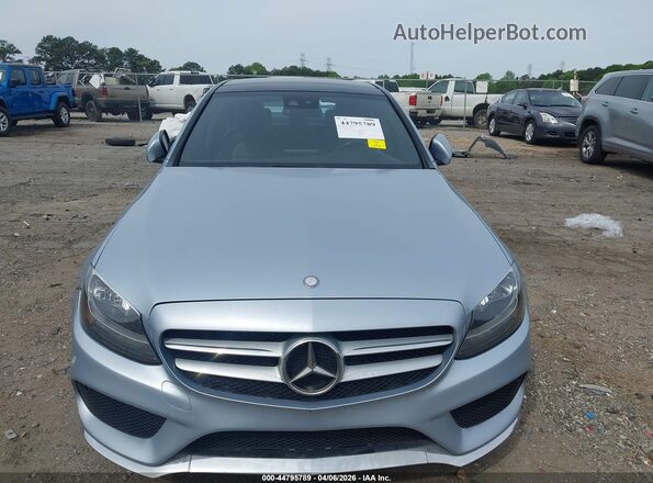 55SWF4JB3GU126685 2016 MERCEDES-BENZ C-CLASS Silver Widok zestawu wskaźników