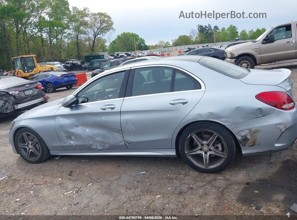 55SWF4JB3GU126685 2016 MERCEDES-BENZ C-CLASS Silver Widok wnętrza 360 stopni