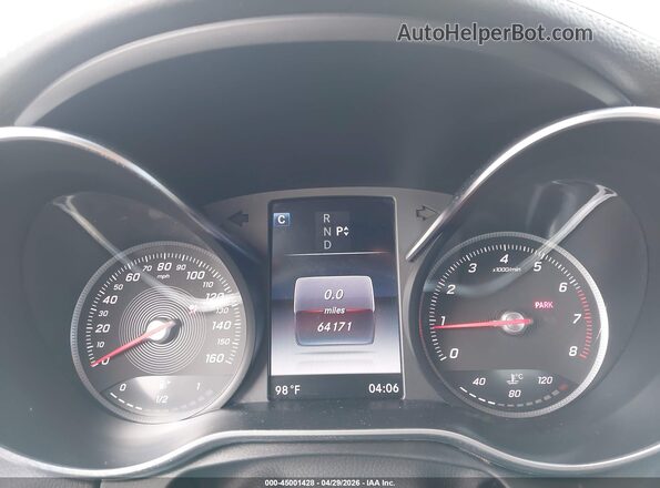 55SWF4JB4GU153751 2016 MERCEDES-BENZ C-CLASS Black Հետևի նստատեղերի տեսք