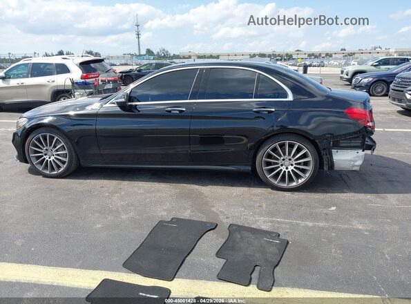 55SWF4JB4GU153751 2016 MERCEDES-BENZ C-CLASS Black 