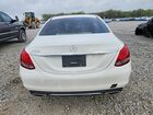 2016 Mercedes-benz C 300 White vin: 55SWF4JB4GU178892
