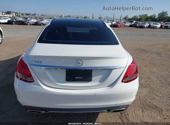 55SWF4JB5GU156464 2016 MERCEDES-BENZ C-CLASS White 