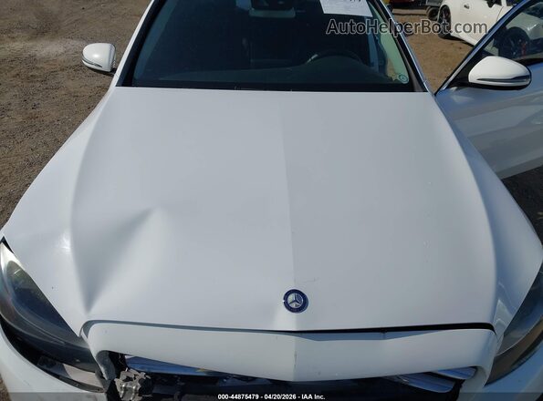 55SWF4JB5GU156464 2016 MERCEDES-BENZ C-CLASS White Widok z tyłu