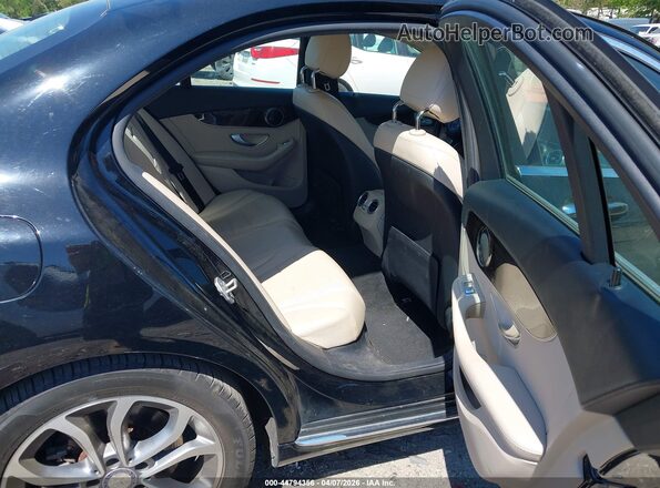 55SWF4JB6GU149488 2016 MERCEDES-BENZ C-CLASS Black VIN կոդի պիտակի տեսք