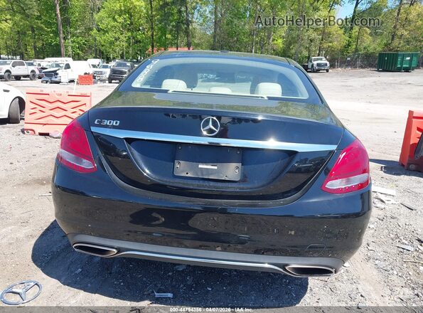 55SWF4JB6GU149488 2016 MERCEDES-BENZ C-CLASS Black 