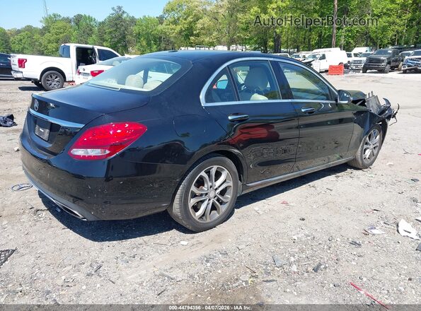 55SWF4JB6GU149488 2016 MERCEDES-BENZ C-CLASS Black Հետևի աջ