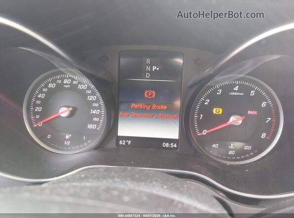 55SWF4JB6HU222554 2017 MERCEDES-BENZ C-CLASS Черный Вид задних сидений