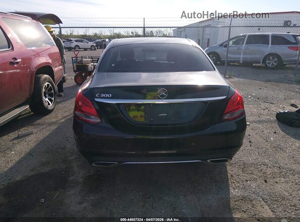 55SWF4JB6HU222554 2017 MERCEDES-BENZ C-CLASS Черный 