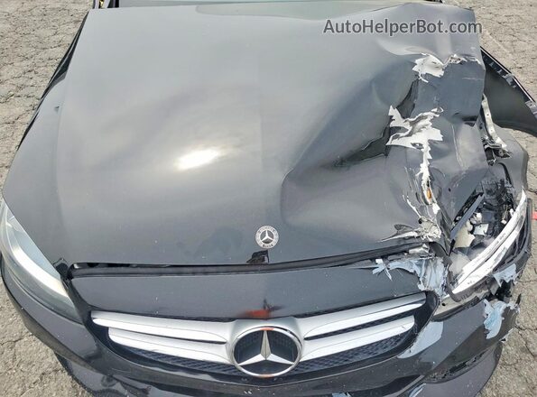 55SWF4JB6JU250277 2018 MERCEDES-BENZ C Black Rear interior view