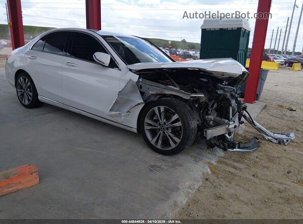 55SWF4JB6JU256726 2018 MERCEDES-BENZ C-CLASS White Առջևի աջ