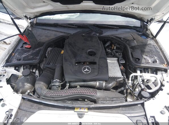 55SWF4JB7JU268786 2018 MERCEDES-BENZ C-CLASS Белый Вид сзади