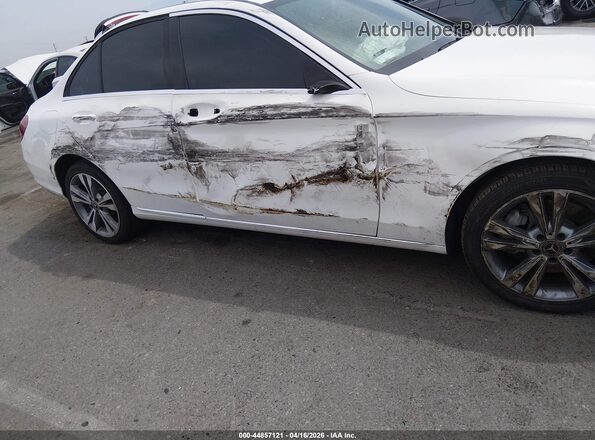 55SWF4JB7JU268786 2018 MERCEDES-BENZ C-CLASS Белый Вид задней части салона