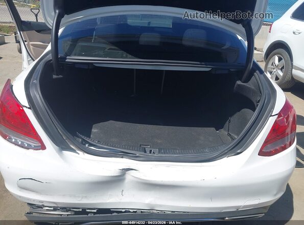 55SWF4JB8GU128044 2016 MERCEDES-BENZ C-CLASS White Դիմացի տեսք