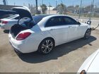 2016 Mercedes-benz C 300 White vin: 55SWF4JB8GU128044