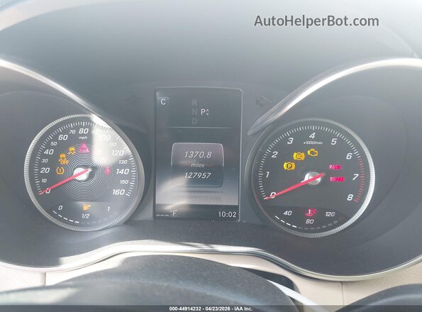55SWF4JB8GU128044 2016 MERCEDES-BENZ C-CLASS White Հետևի նստատեղերի տեսք