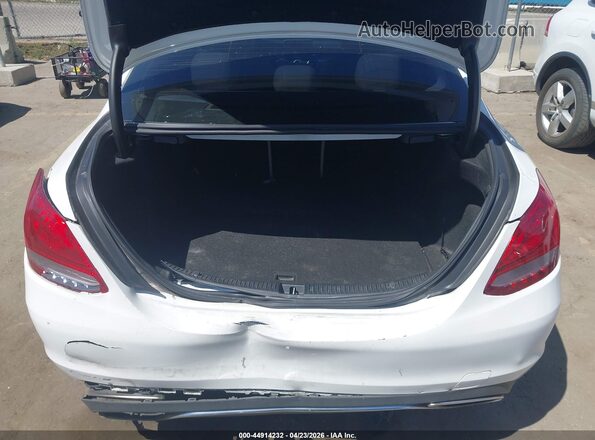 55SWF4JB8GU128044 2016 MERCEDES-BENZ C-CLASS White 