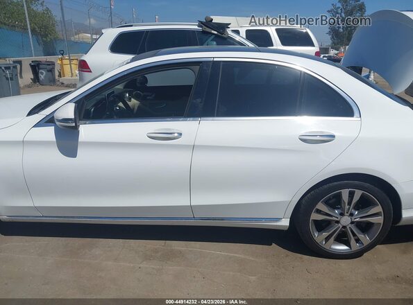 55SWF4JB8GU128044 2016 MERCEDES-BENZ C-CLASS White Սալոնի 360 աստիճան տեսք