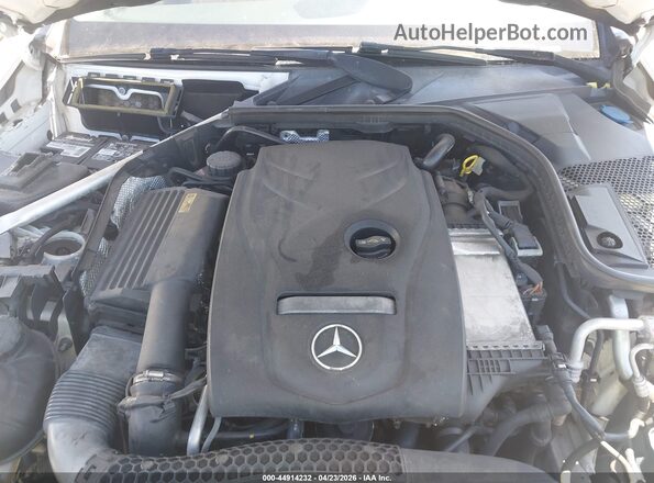 55SWF4JB8GU128044 2016 MERCEDES-BENZ C-CLASS White Հետևի տեսք