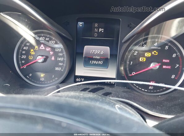 55SWF4JB9GU127730 2016 MERCEDES-BENZ C-CLASS Black უკანა სავარძლების ხედი