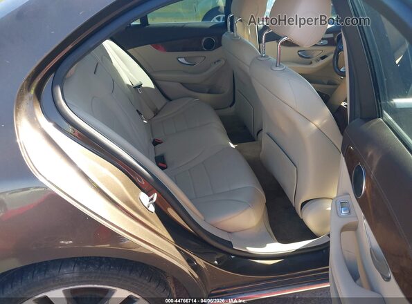 55SWF4JB9HU217123 2017 MERCEDES-BENZ C-CLASS Коричневый Вид наклейки с VIN-кодом