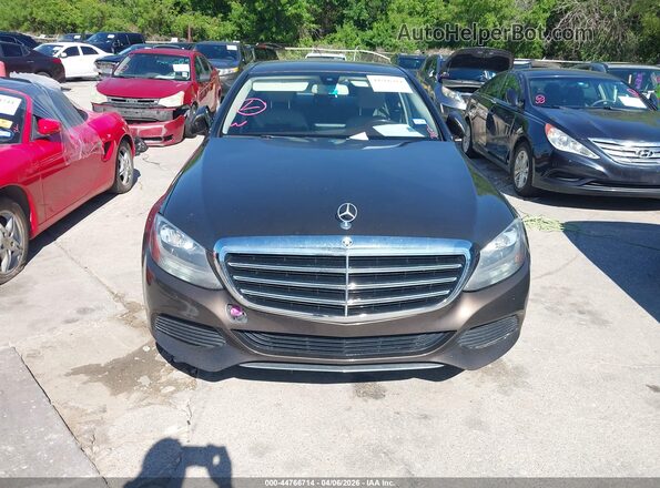 55SWF4JB9HU217123 2017 MERCEDES-BENZ C-CLASS Коричневый Вид щитка приборов