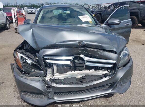 55SWF4JBXHU230897 2017 MERCEDES-BENZ C-CLASS Gray Vista trasera