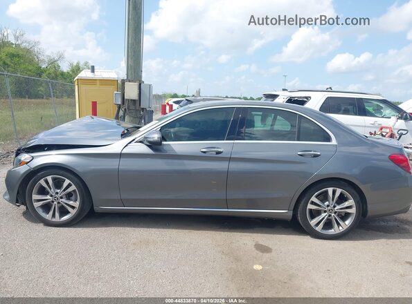 55SWF4JBXHU230897 2017 MERCEDES-BENZ C-CLASS Gray Vista interior de 360 grados