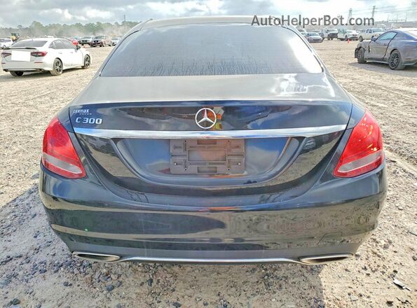 55SWF4JBXJU264313 2018 MERCEDES-BENZ C Black Vista trasera