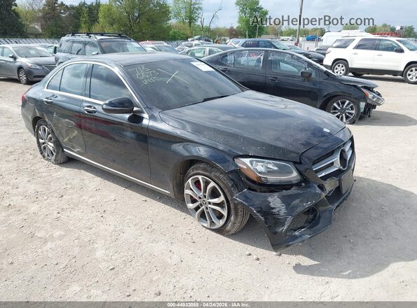 55SWF4KB1GU111505 2016 MERCEDES-BENZ C-CLASS Black Առջևի աջ