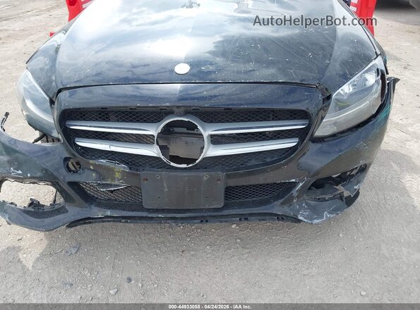 55SWF4KB1GU111505 2016 MERCEDES-BENZ C-CLASS Black Դիմացի տեսք