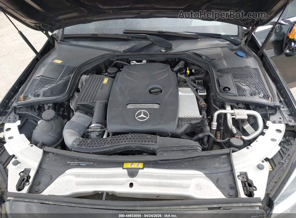 55SWF4KB1GU111505 2016 MERCEDES-BENZ C-CLASS Black Հետևի տեսք