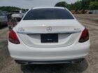 2016 Mercedes-benz C 300 4matic Белый vin: 55SWF4KB1GU115389
