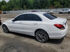 2016 Mercedes-benz C 300 4matic Белый vin: 55SWF4KB1GU115389