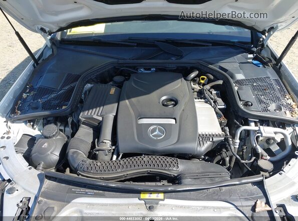 55SWF4KB1HU186206 2017 MERCEDES-BENZ C-CLASS White უკანა ხედი