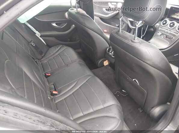 55SWF4KB1HU213856 2017 MERCEDES-BENZ C-CLASS Серый Вид наклейки с VIN-кодом
