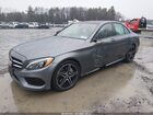 2017 Mercedes-benz C 300 Sport 4matic Серый vin: 55SWF4KB1HU213856