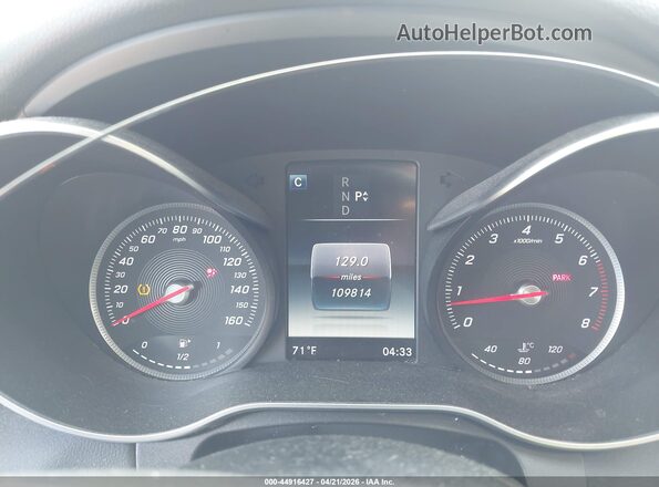 55SWF4KB2HU211453 2017 MERCEDES-BENZ C-CLASS Gray Vista de los asientos traseros