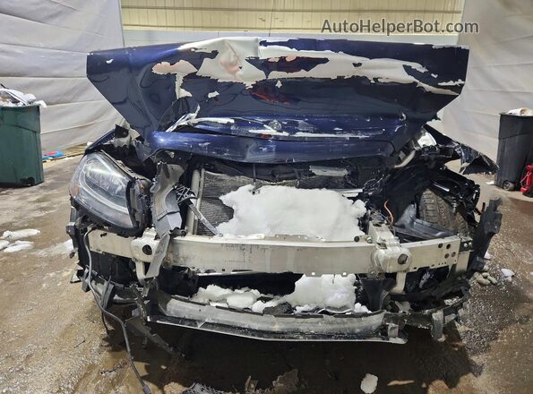 55SWF4KB2JU252364 2018 MERCEDES-BENZ C Blue Вид спереду
