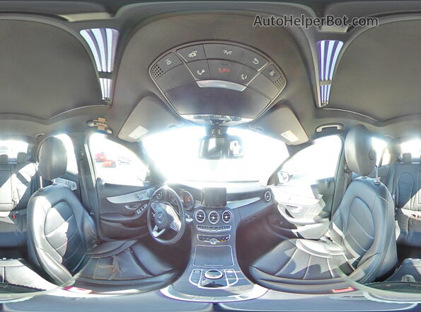 55SWF4KB2JU272923 2018 MERCEDES-BENZ C White VIN sticker view