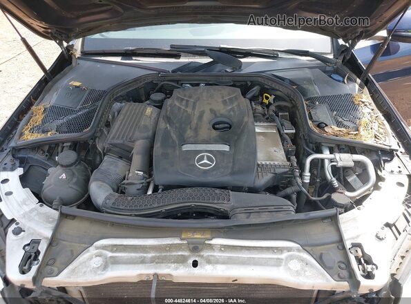 55SWF4KB3GU128371 2016 MERCEDES-BENZ C-CLASS Blue Rear view